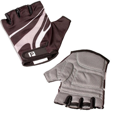 Rękawiczki rowerowe bez palców Profex XS/S wzmacniane szare