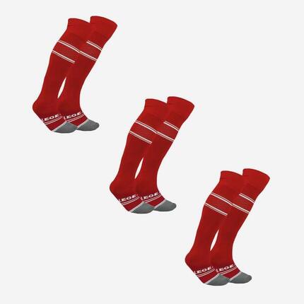 Lot de 3 paires de chaussettes de football Kenya