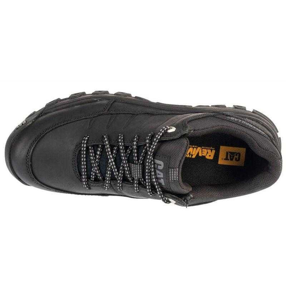 Heren Threshold Rebound Leather Lage Sportschoenen (Zwart) 3/5