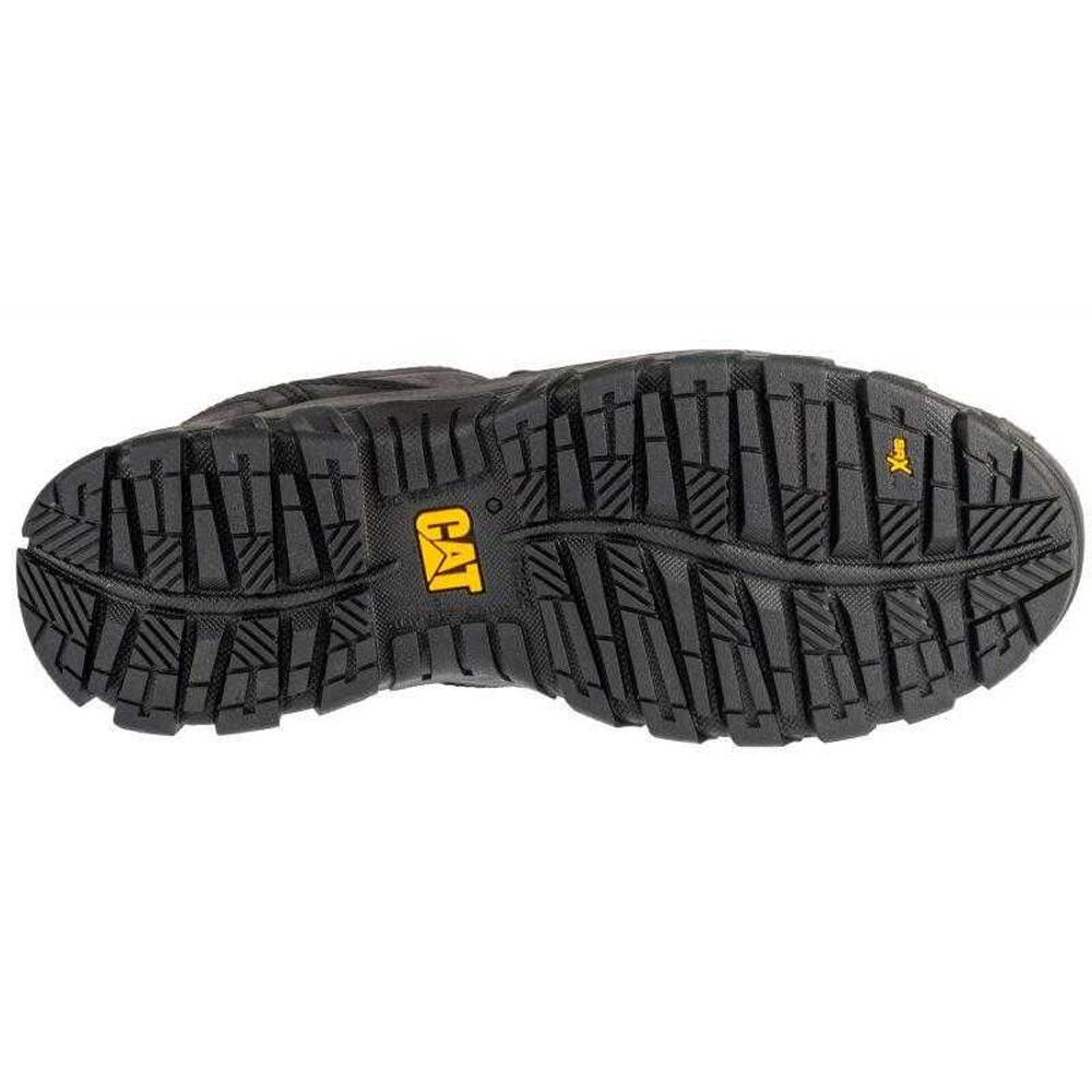 Heren Threshold Rebound Leather Lage Sportschoenen (Zwart) 4/5