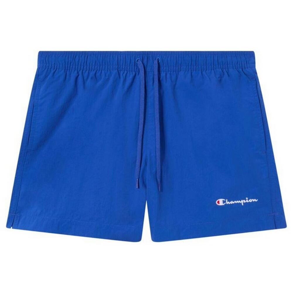 Costume Da Bagno A Pantaloncino Corto Logo Ricamato Uomo Champion Blu 2/6