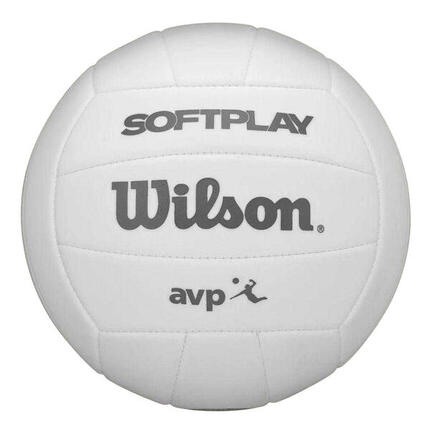 AVP Soft Play" Volleyball Damen und Herren Weiß