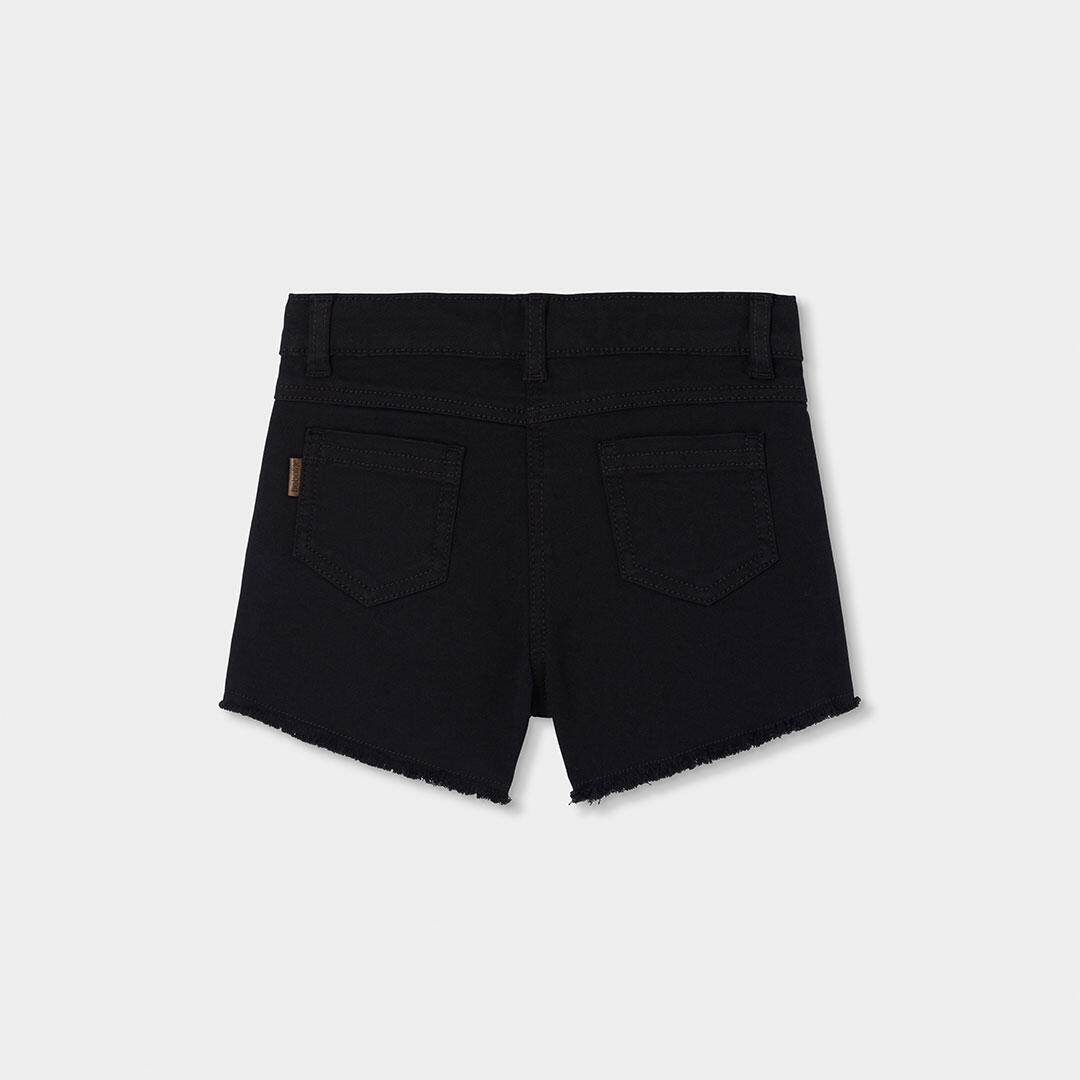 Shorts de verano de tenis kids niña boboli negro 2/4