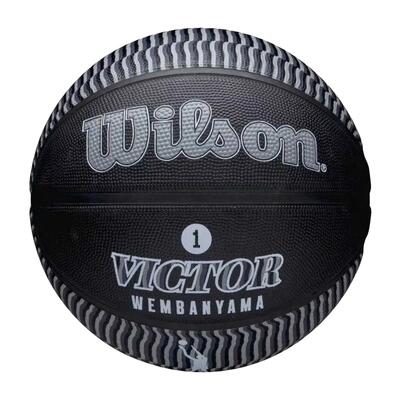 Victor wembanyama nba basketbal (zwart)