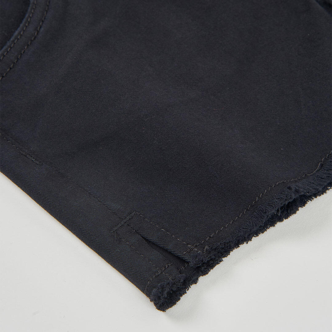 Shorts de verano de tenis kids niña boboli negro 4/4
