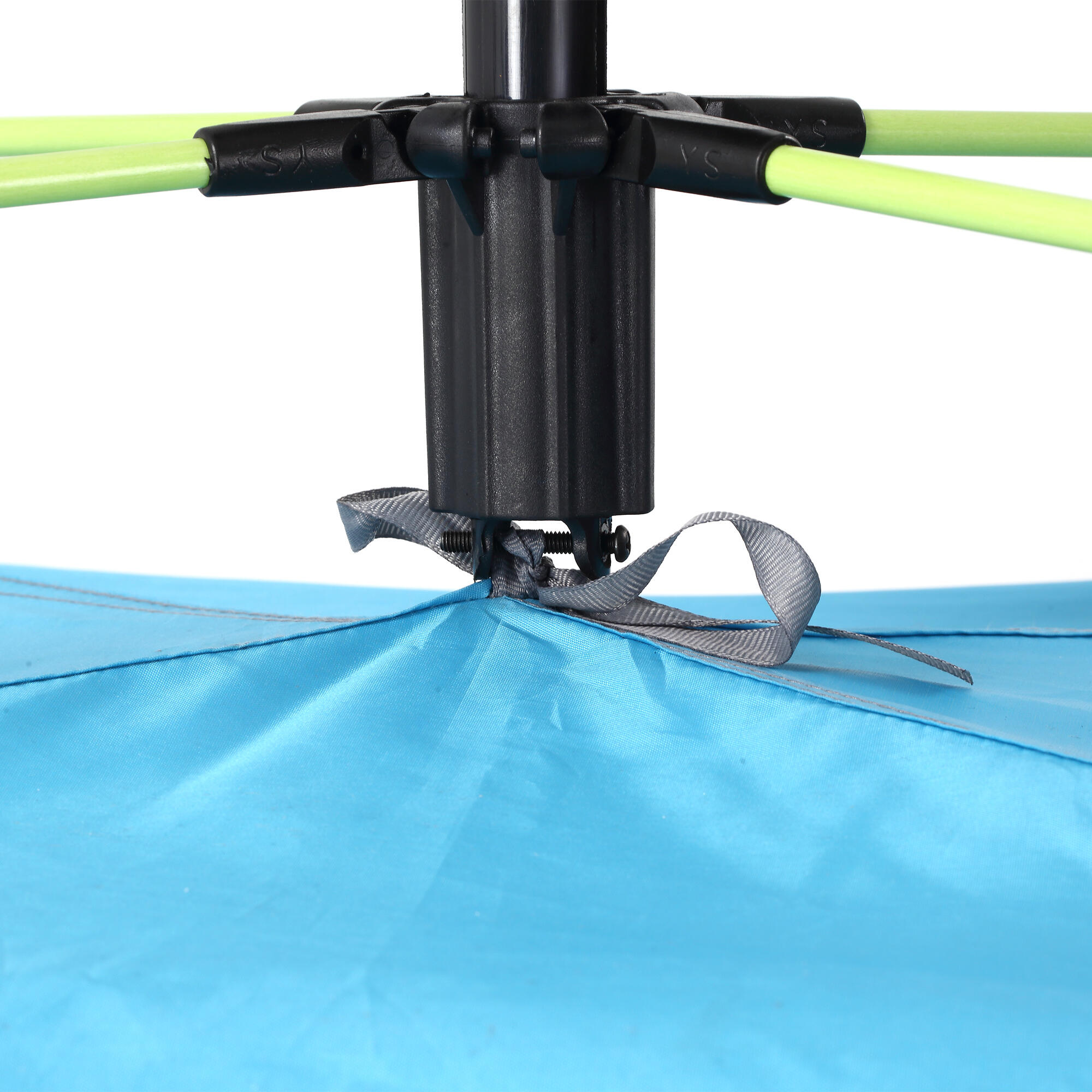 Tenda de Praia Outsunny Azul Claro 4/5