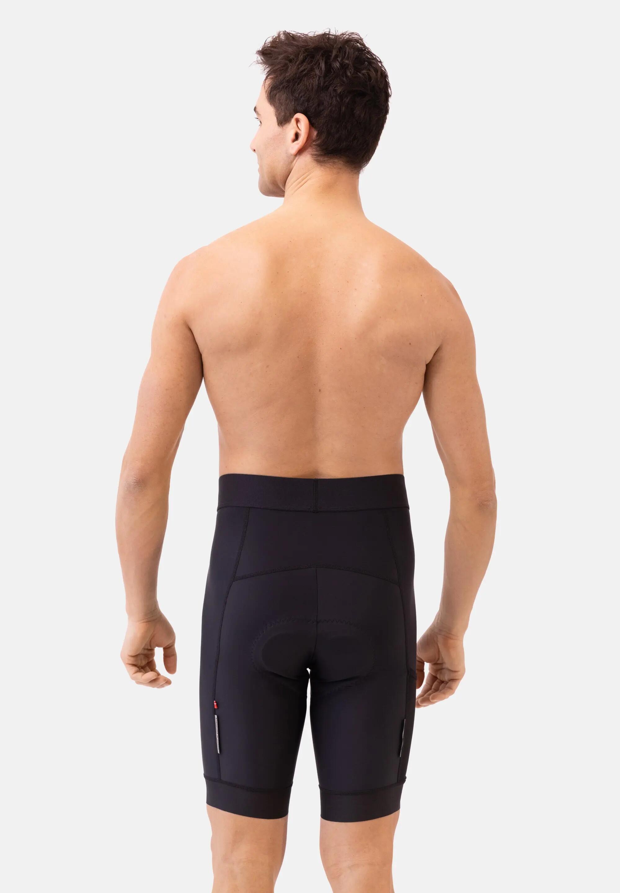 Heren fietsbroek met 3D padding sneldrogend 4/5