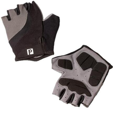 Rękawiczki rowerowe bez palców Profex S/M wzmacniane szare