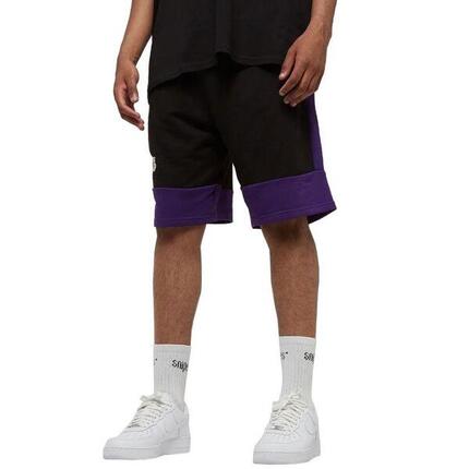 Short Motif/style LA Lakers Homme (Noir)