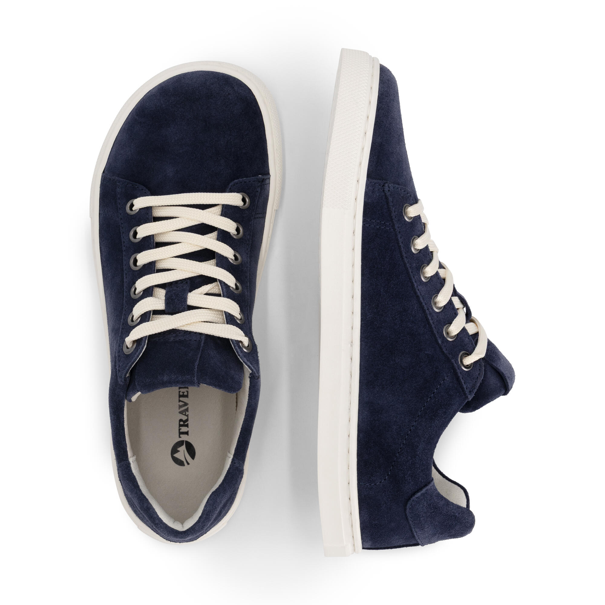 Bergvik Mujer - Zapatillas barefoot - Ante - Azul marino 4/5
