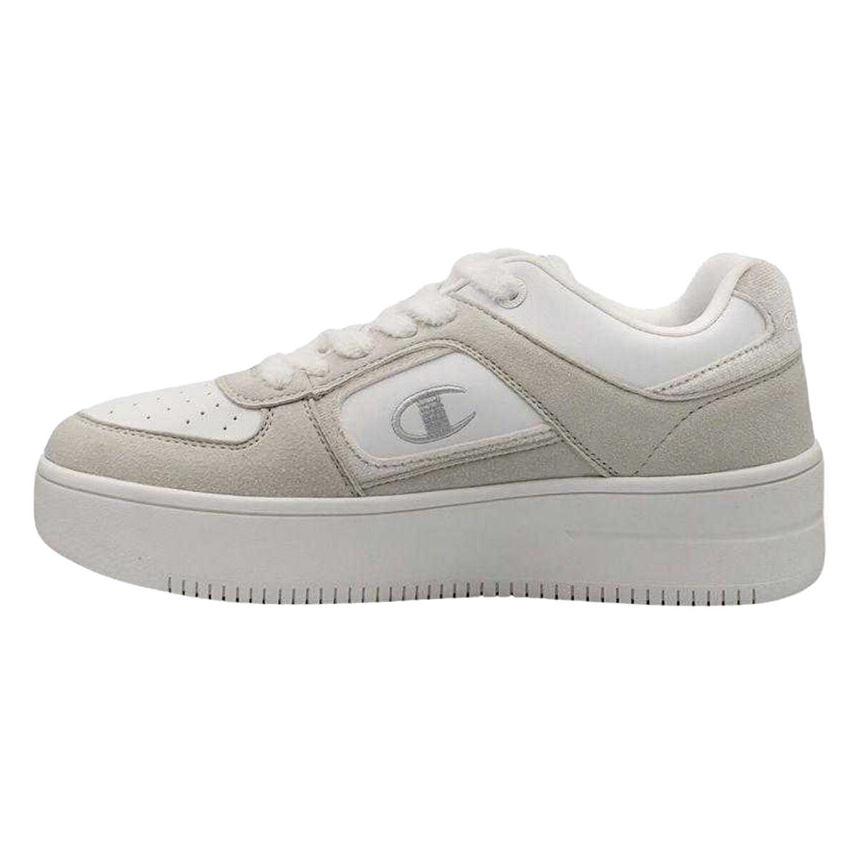 Damskie Buty Sportowe Foul Play Velour Na Niskiej Platformie 3/6