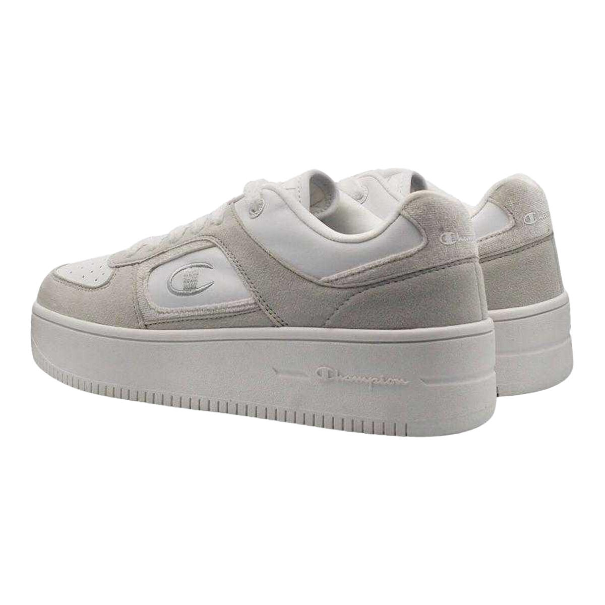 Damskie Buty Sportowe Foul Play Velour Na Niskiej Platformie 2/6