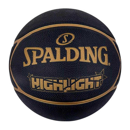 Ballon De Basket HIGHLIGHT (Noir / Marron)