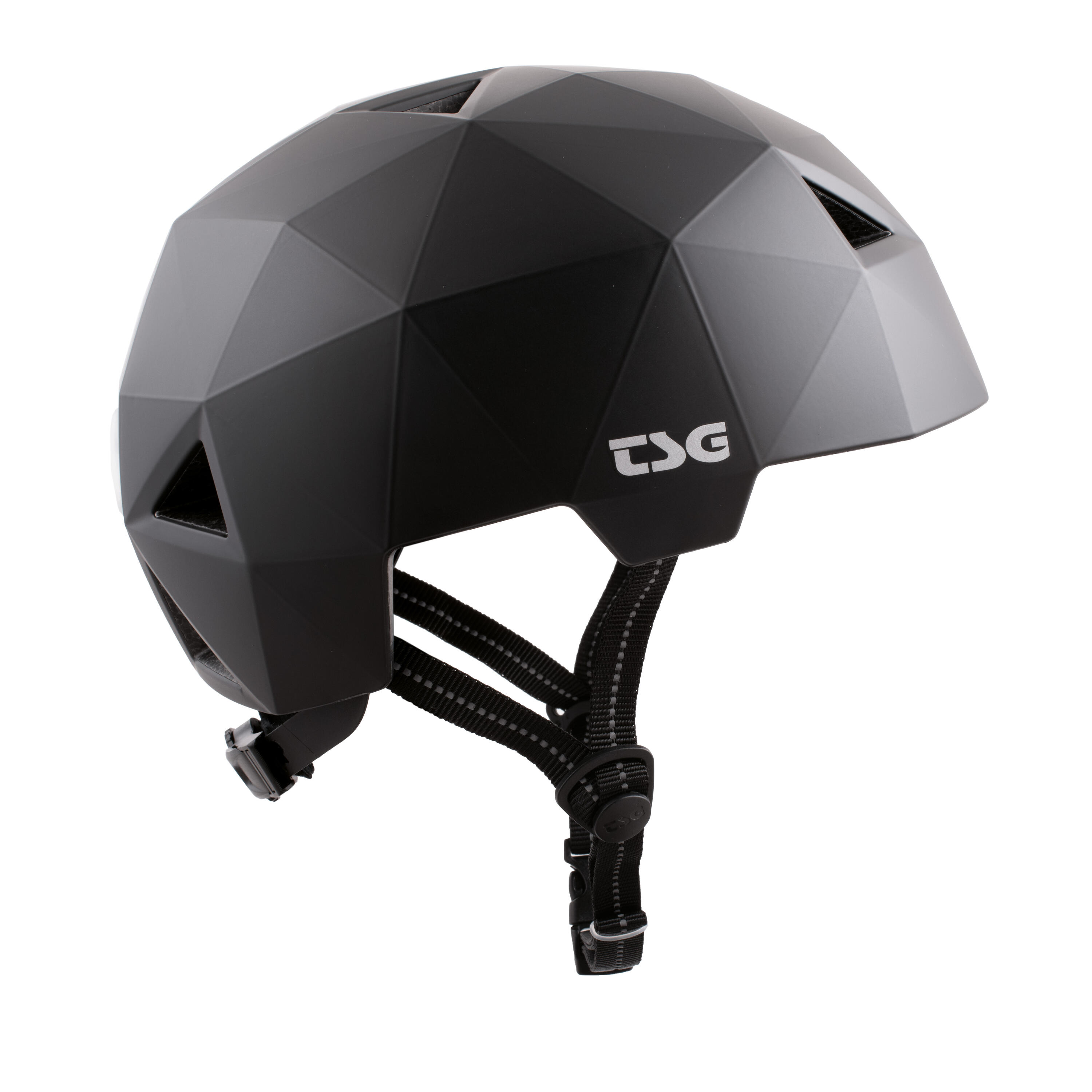 Protecciones - Casco Geo Solid - Negro Satinado S/M - TSG 2/5