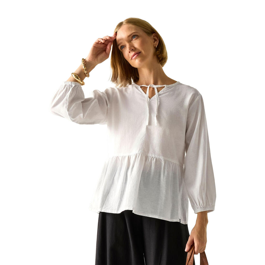 Womens/Ladies Primden Shirt (White)