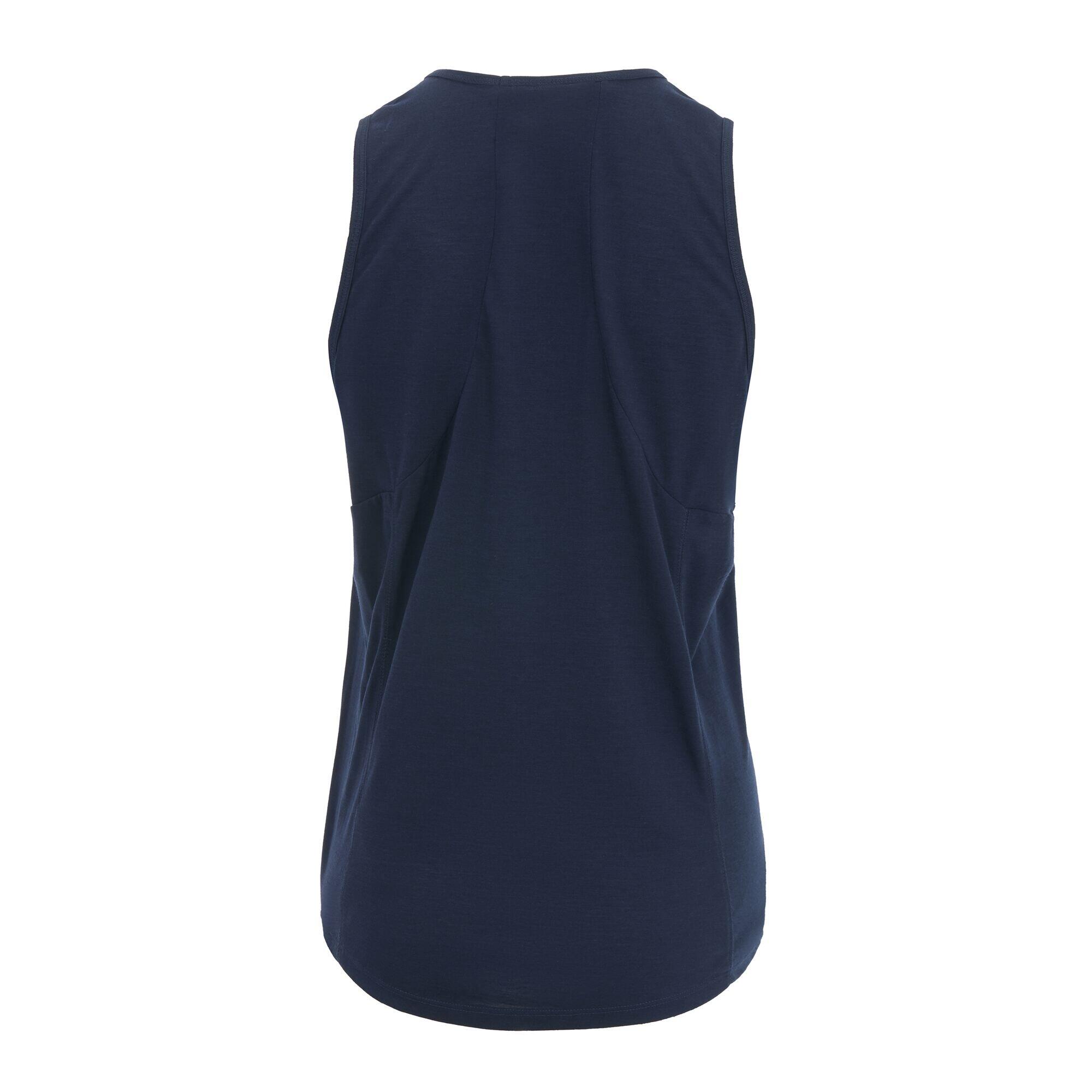 Camiseta Sin Mangas Nimble de Ligero para Mujer Marino 2/4