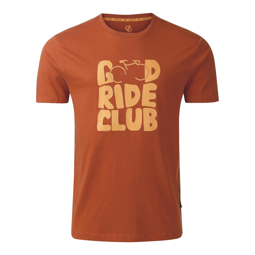 Mens Movement III Jumbo Text TShirt (Arabian Spice)