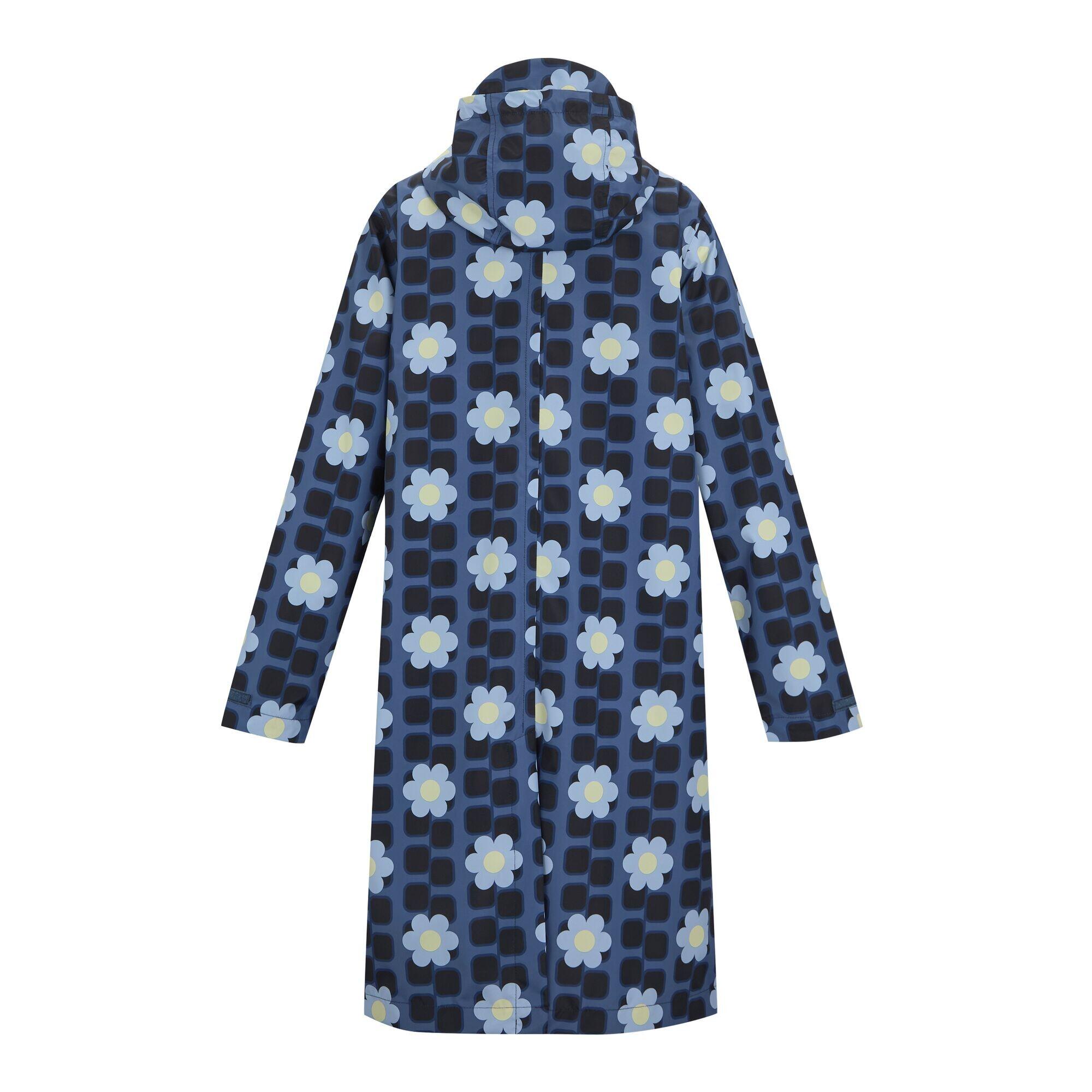 "Orla Kiely" Jacke, wasserfest für , Lang Damen Blau 2/5