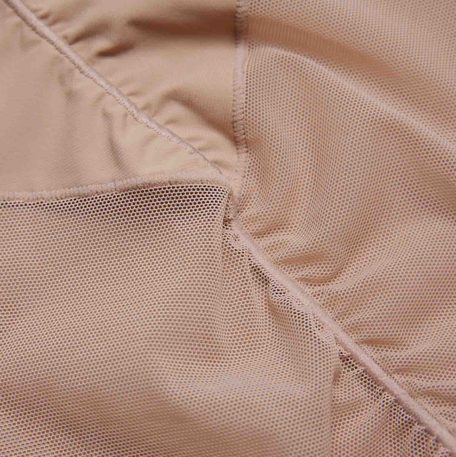 Ceinture abdominale haute réductrice, tissu tulle, compression nue moyenne 2/2
