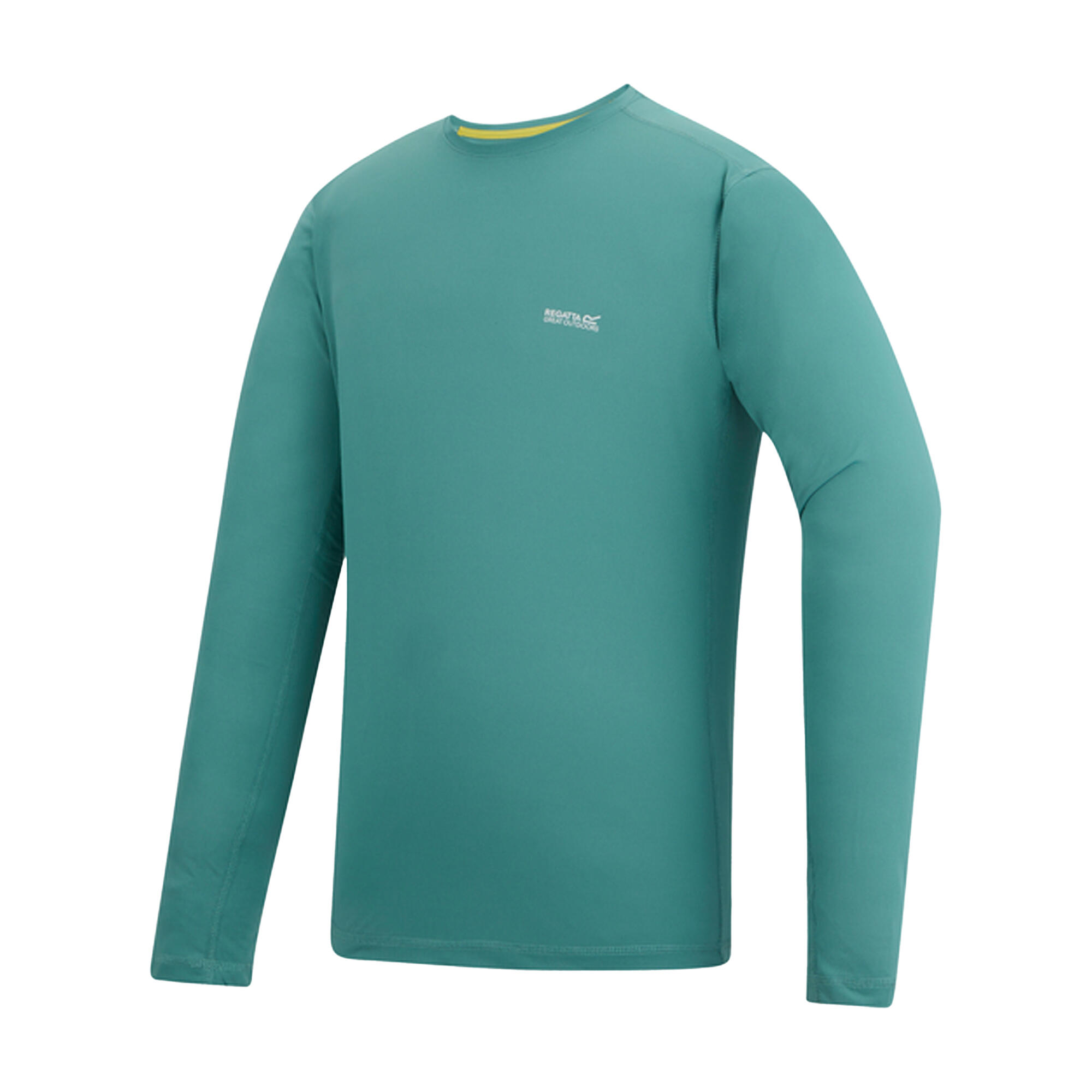 Tshirt Manches Longues Motif/style Logo MINDO Homme (Bleu Clair) 3/5