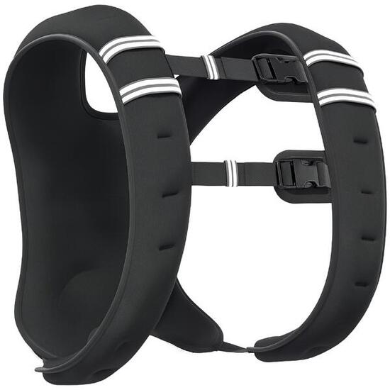 Gilet lesté de 5 kg / 8 kg / 10 kg, ajustable et avec poids amovibles, idéal pou