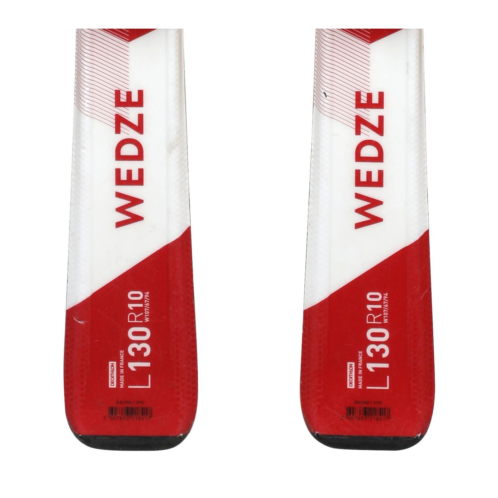 RECONDITIONNE - Ski Junior Wedze Boost 500 + Fixations 4/4