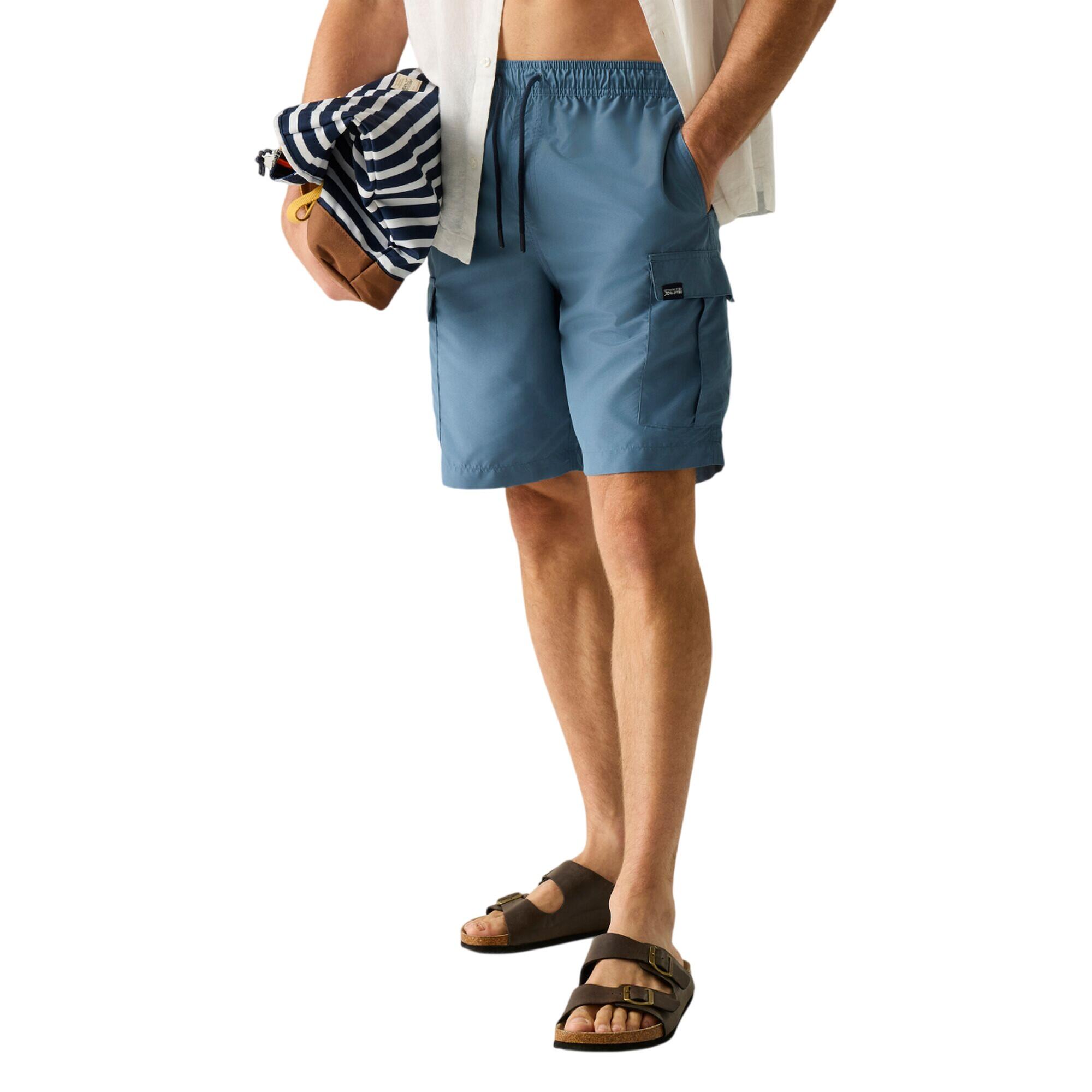 Heren Blanmont Zwemshort (China Blauw) 4/5