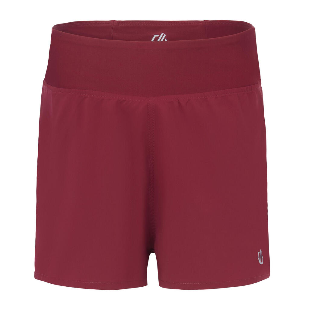 Womens/Ladies Nimble 2 in 1 Shorts (Tibetan Red)