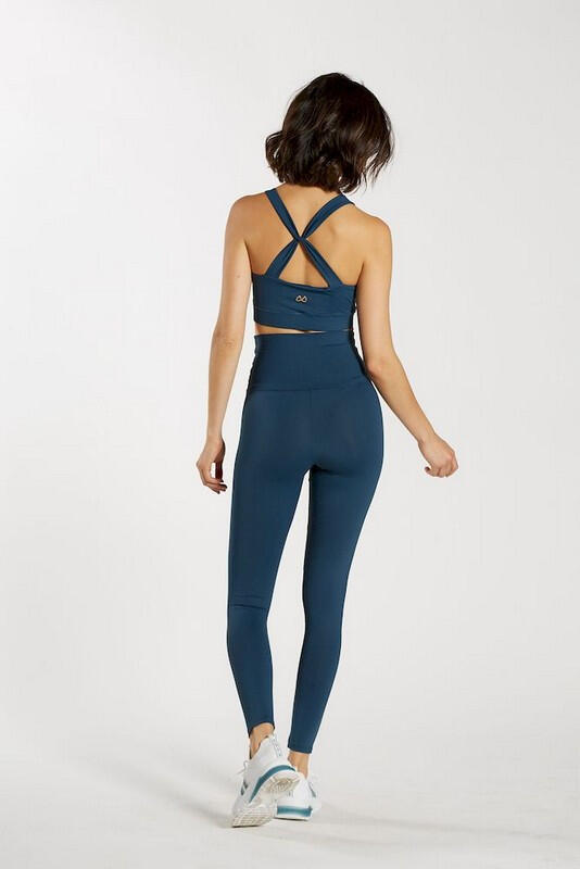 Top Fitness Mujer Ditchil Sport Elegant Azul Petróleo 3/7