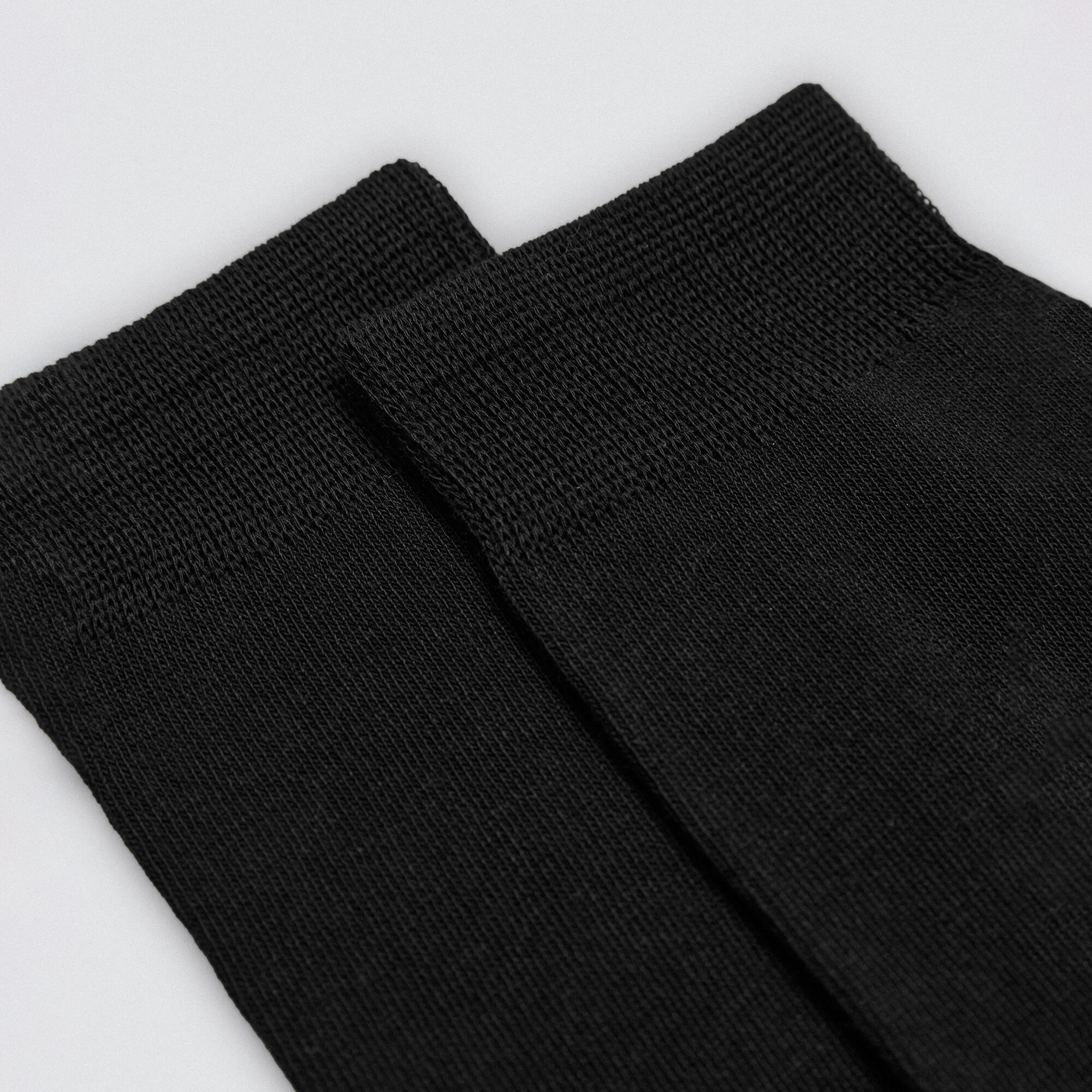 Pack 3 calcetines bambú básicos negro 2/2