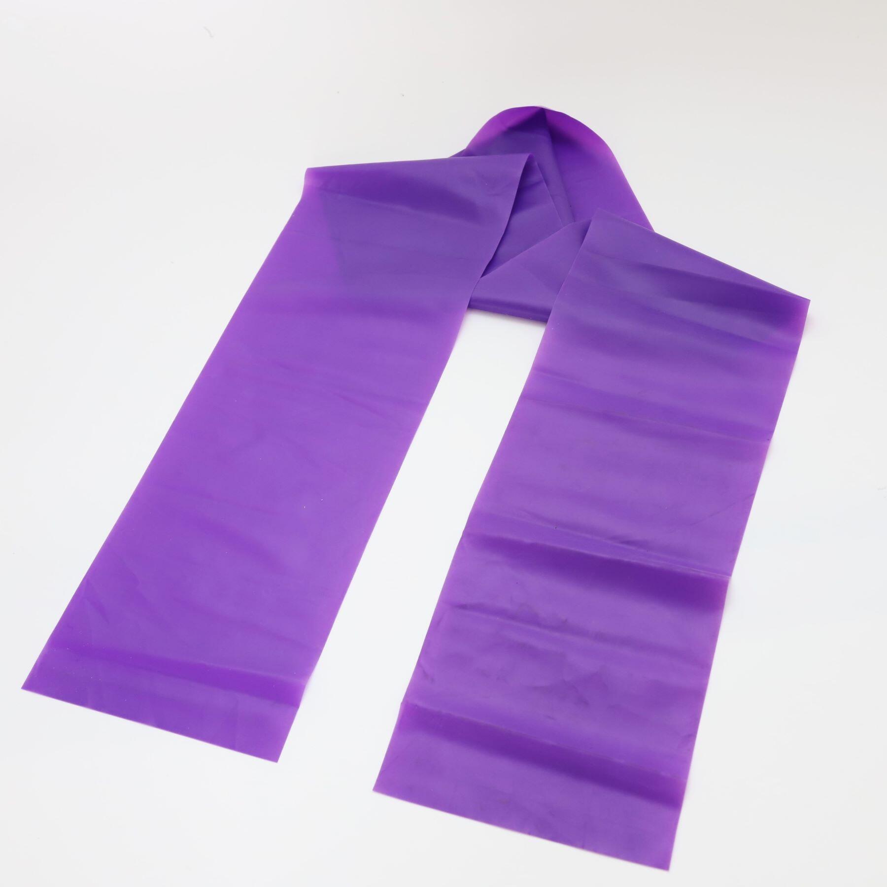 Unisex Fitness Fitnessband Gymnastikband Yoga Pilates Theraband X-sport Violett 4/7