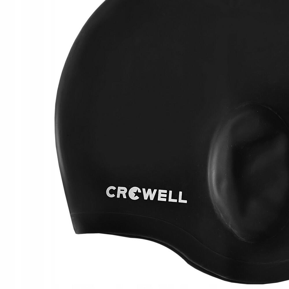 Cuffia Da Nuoto Adulto Unisex Crowell Ucho Bora Nero 2/2