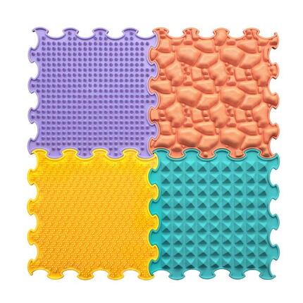 Enfants Sport Dalle sensorielle orthopédique puzzle Four Senses multicolore