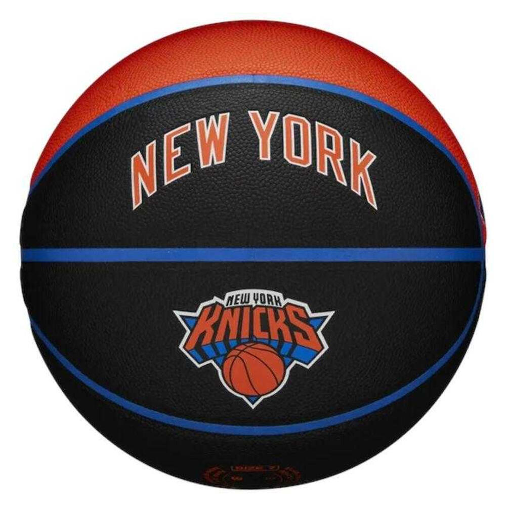 Ballon De Basket Motif/style NBA NEW YORK KNICKS (Noir) Taille 7 2/2