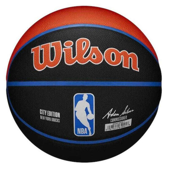 Ballon De Basket Motif/style NBA NEW YORK KNICKS (Noir) Taille 7