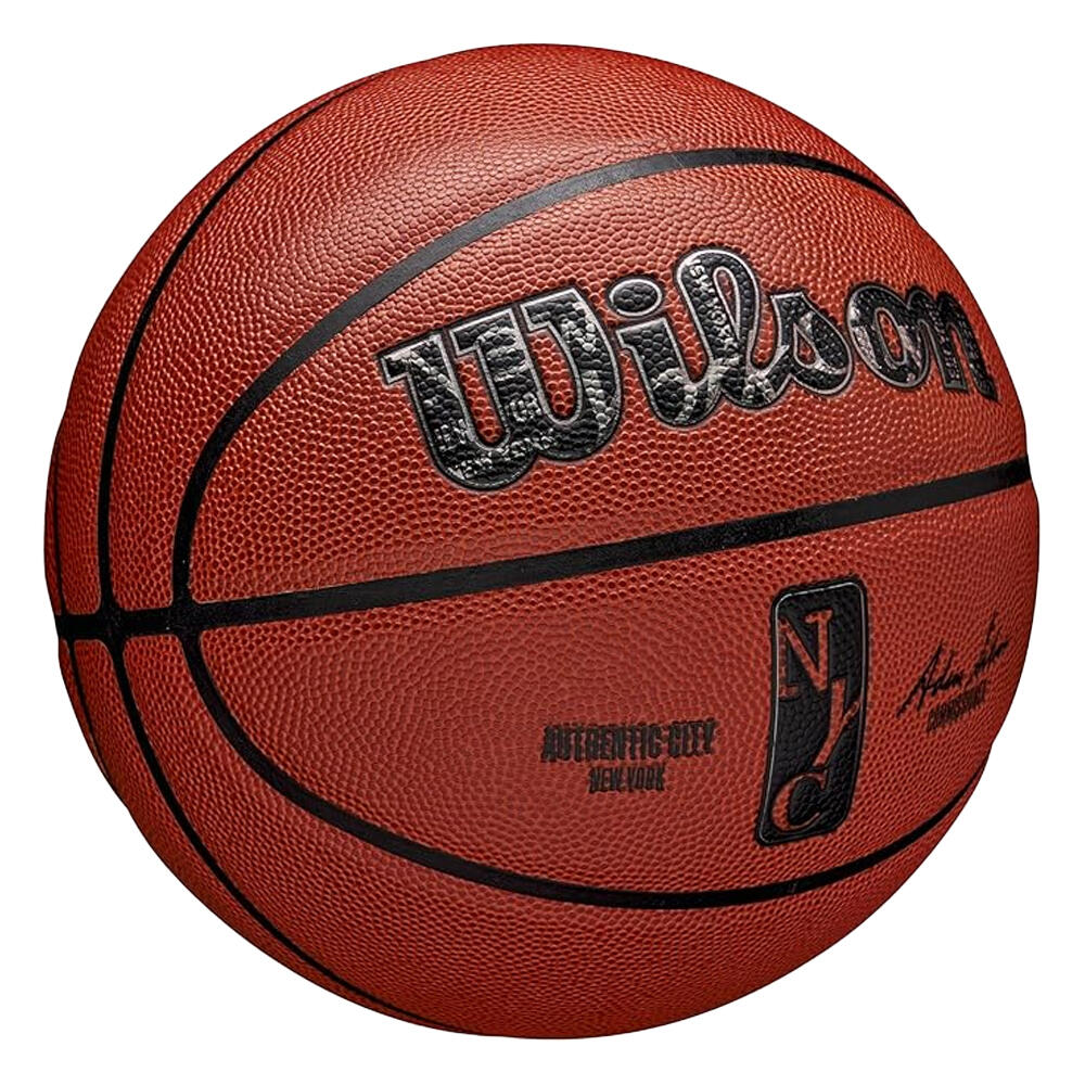 Balón de Baloncesto New York Diseño NBA Marrón 2/4
