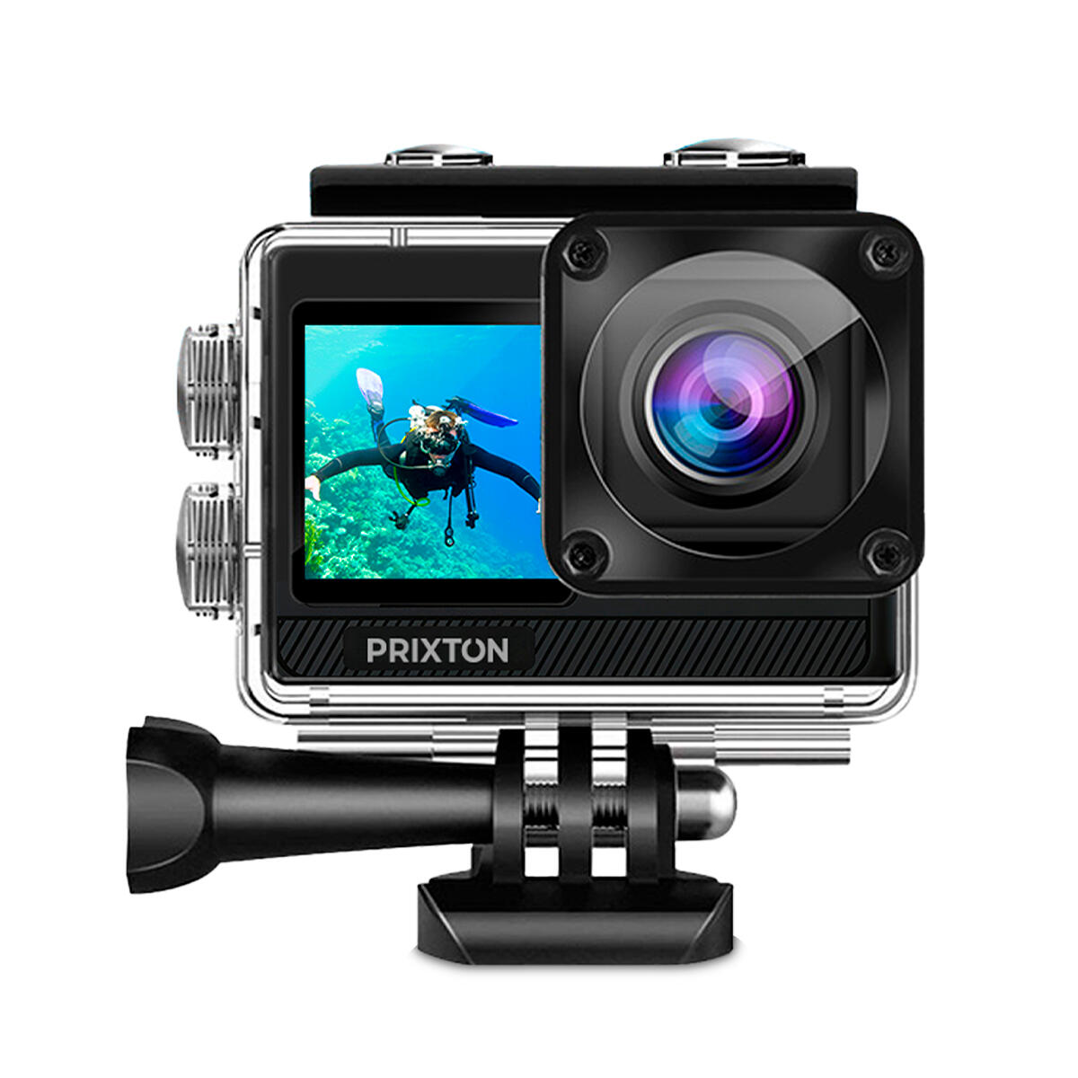 PRIXTON Câmera Desportiva DV830 Ecrã Duplo Tátil – 5K 5/6
