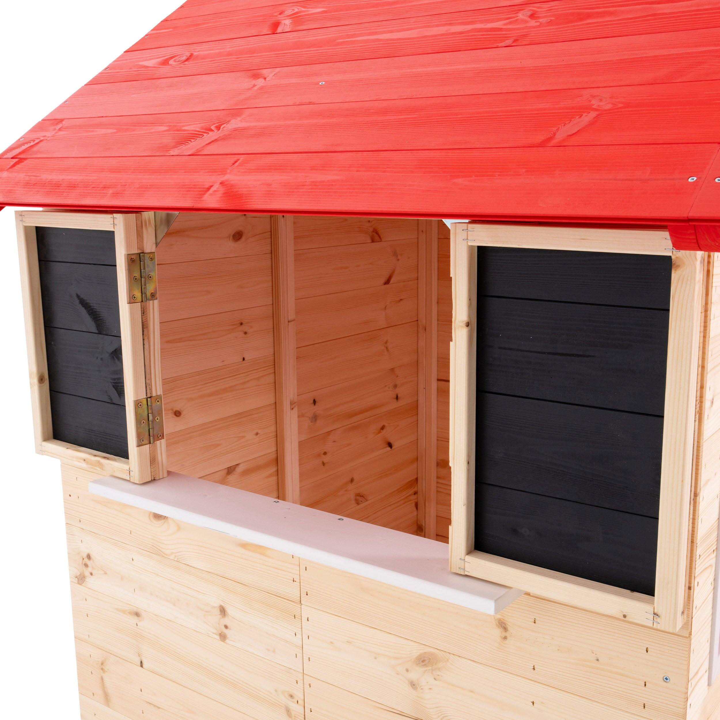 Maisonnette modulable COQUELICOT bois FSC® 4/5