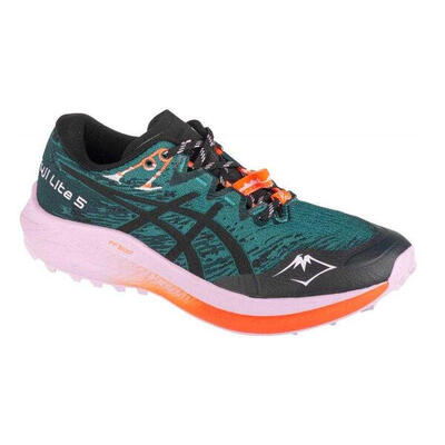 Dames fuji lite 5 hardloopschoenen (groen)