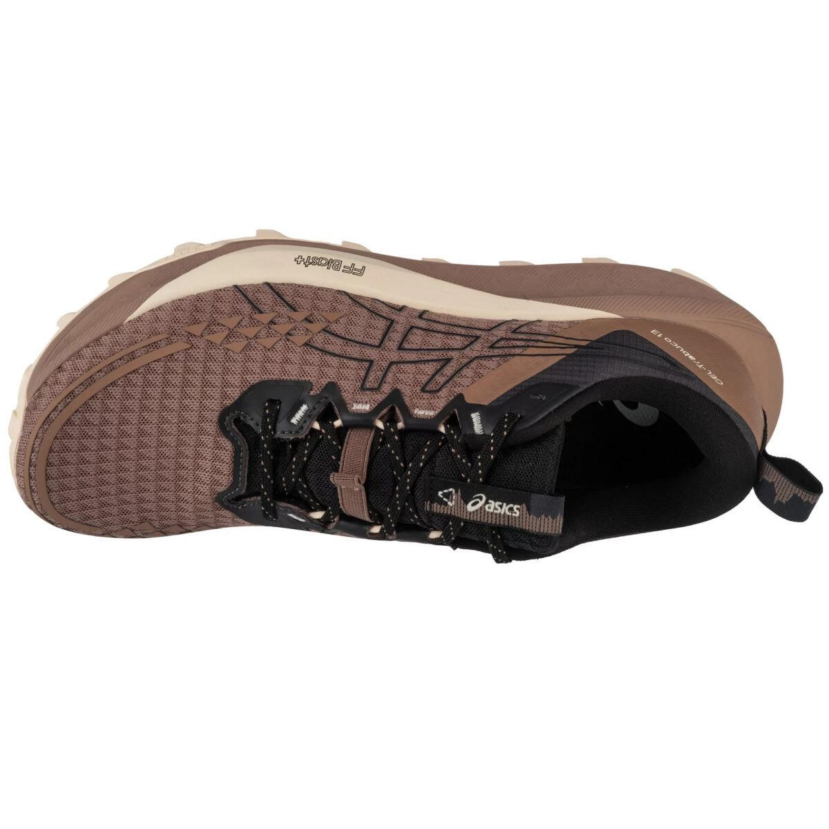 Heren Gel Trabuco Hardloopschoenen (Bruin) 3/4