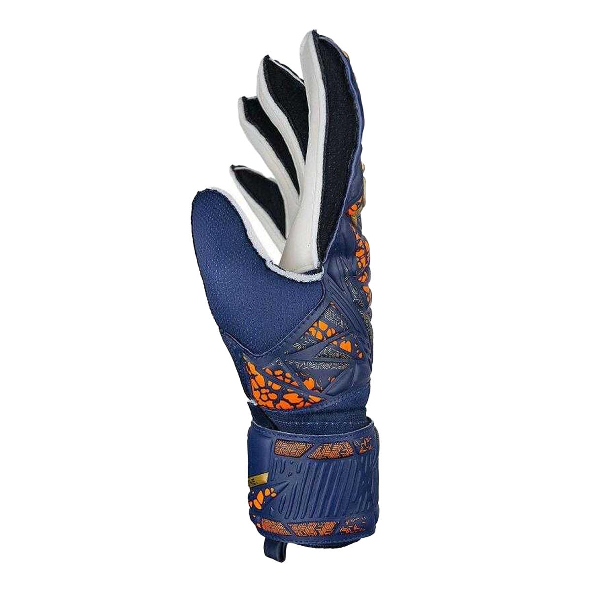 Guantes de Portero Attrakt Solid para Niños/Niñas Azul Marino 3/4