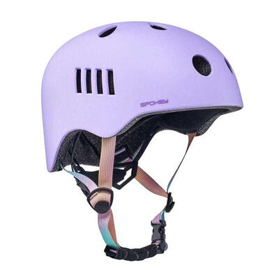 Kinder/kinder nv pumptrack fietshelm (lavendel)