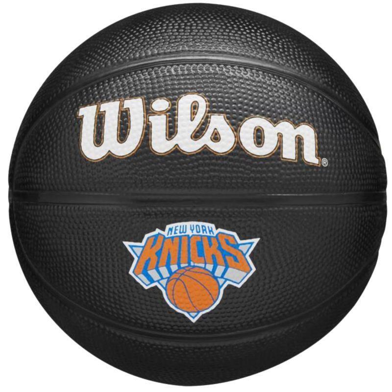 Childrens/Kids New York Knicks Mini Basketball (Black) 3