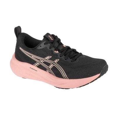 Dames gel pulse 16 hardloopschoenen (zwart)