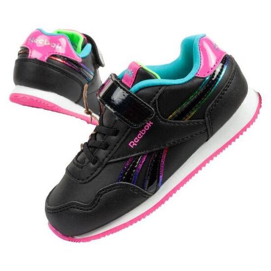 Baskets ROYAL Enfant (Noir / Bleu / Rose)