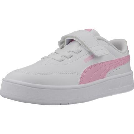 Zapatillas niña Puma Court Classic Clean