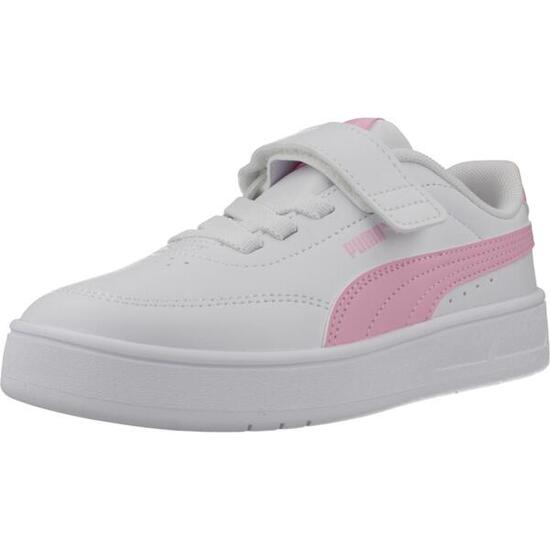 Zapatillas niña Puma Court Classic Clean