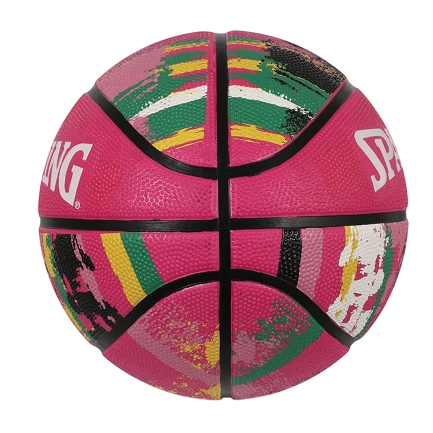 Balón de Baloncesto Diseño Mármol Rosa 7 2/4
