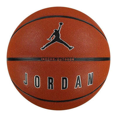 Jordan ultimate 2.0 grafisch basketbal (rood/zwart)