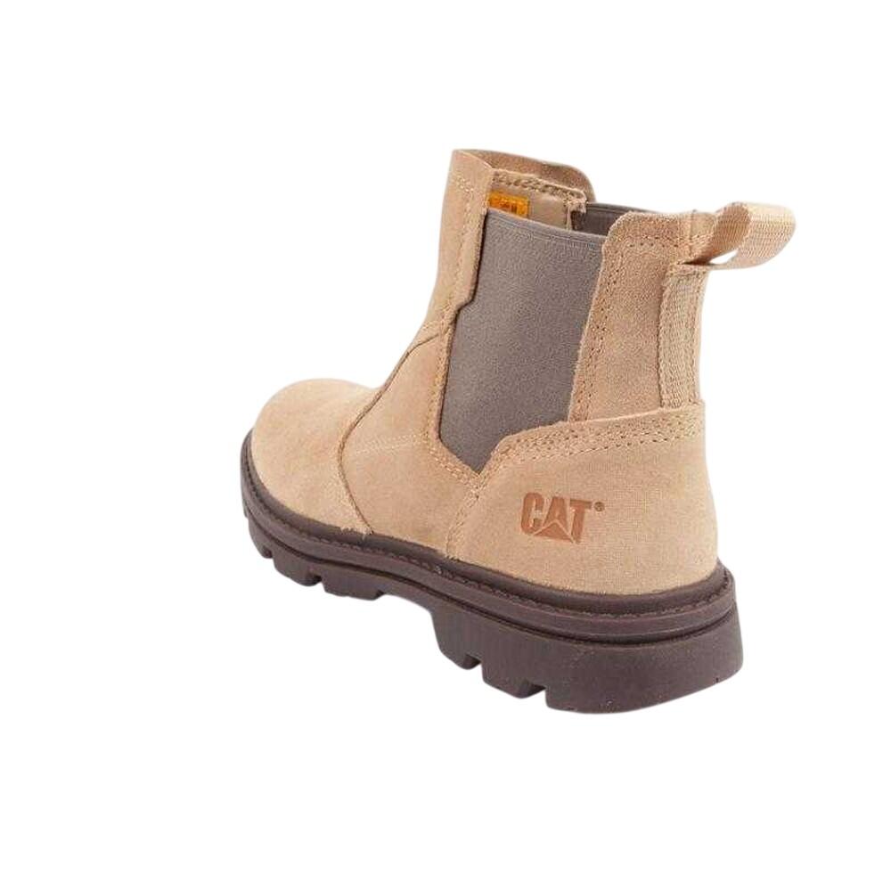 Heren Practitioner Leren Enkellaarzen (Beige) 2/5